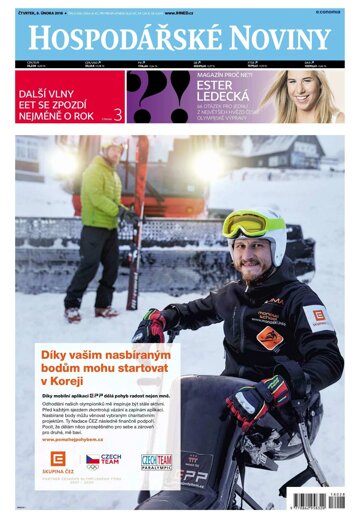 Obálka e-magazínu Hospodářské noviny 028 - 8.2.2018