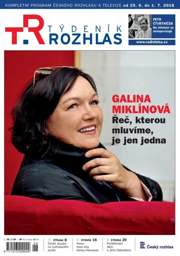 Obálka e-magazínu Týdeník Rozhlas 26/2018