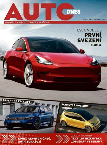 Obálka e-magazínu Auto DNES 12.2.2019