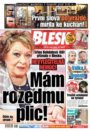 Obálka e-magazínu Blesk 13.7.2019