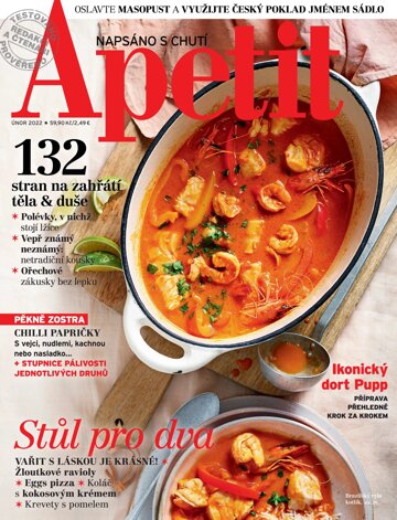 Obálka e-magazínu Apetit 2/2022