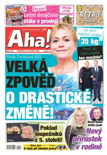 Obálka e-magazínu AHA! 4.7.2022