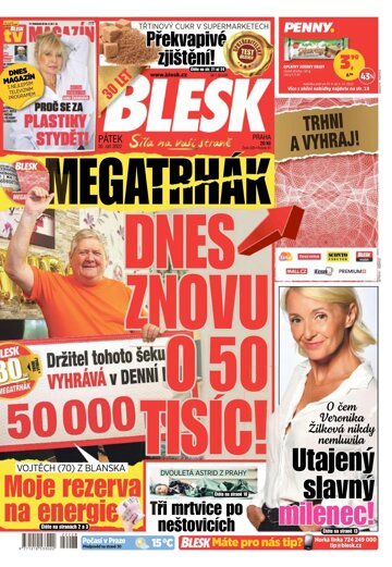 Obálka e-magazínu Blesk 30.9.2022