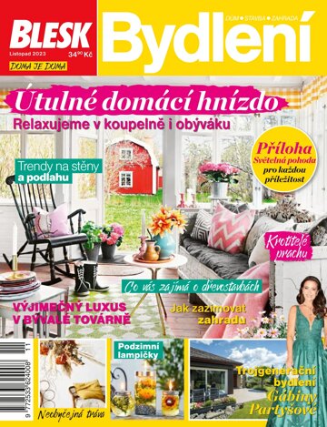 Obálka e-magazínu Blesk Bydlení 11/2023