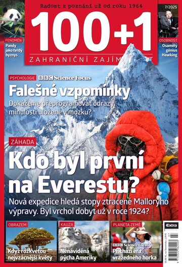 Obálka e-magazínu 100+1 zahraniční zajímavost 7/2025