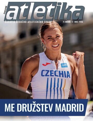 Obálka e-magazínu ATLETIKA 2/2025
