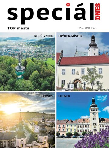Obálka e-magazínu Magazín DNES SPECIÁL Moravskoslezský - 17.7.2026