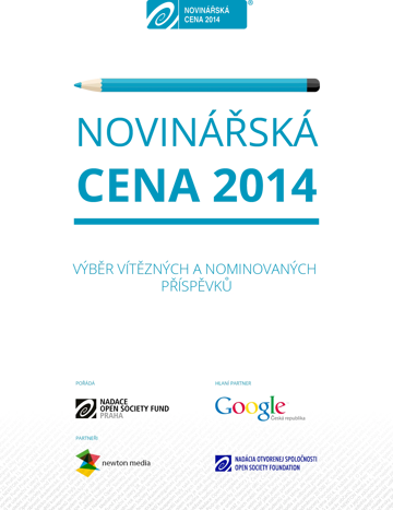 Obálka knihy Novinářská cena 2014