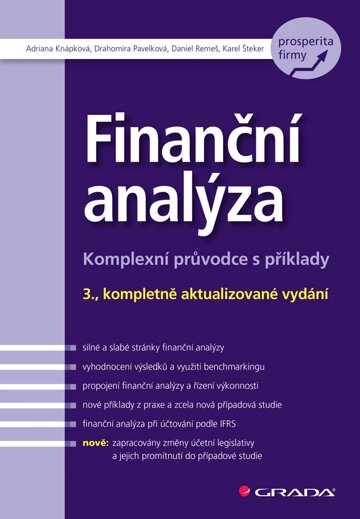 Obálka knihy Finanční analýza