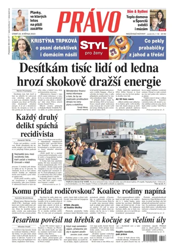 Deník Právo 23.5.2023
