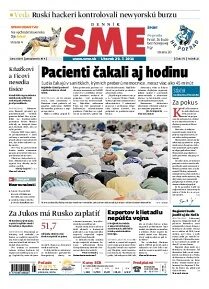 Obálka e-magazínu SME 29.7.2014