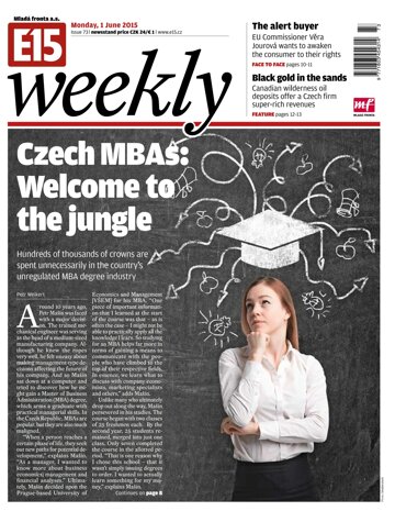 Obálka e-magazínu E15 Weekly 1.6.2015