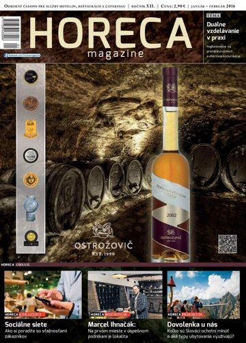 Obálka e-magazínu Horeca 1-2/2016