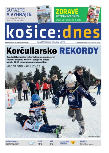 Obálka e-magazínu košice:dnes 8.2.2016