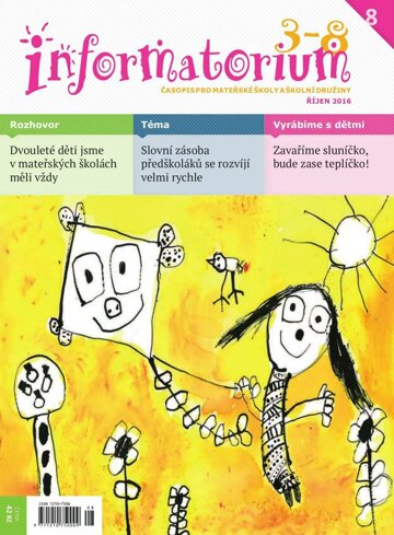 Obálka e-magazínu Informatorium 08/2016