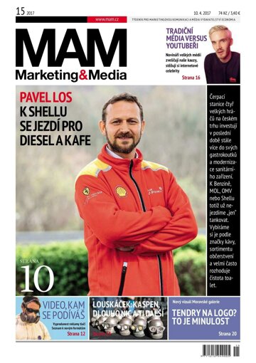 Obálka e-magazínu Marketing & Media 15 - 10.4.2017