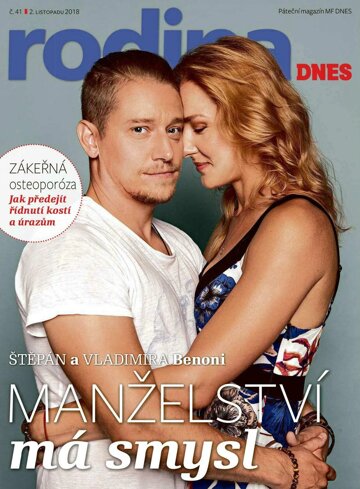 Obálka e-magazínu Magazín RODINA DNES - 2.11.2018