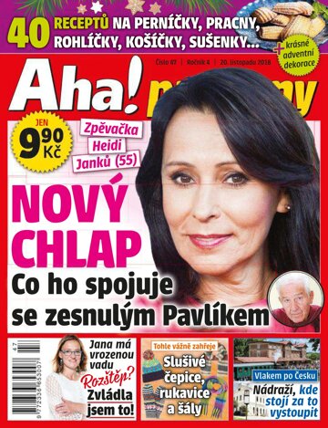 Obálka e-magazínu AHA! pro ženy 47/2018