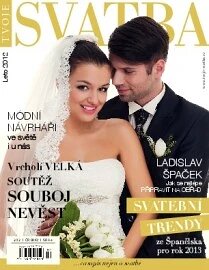 Obálka e-magazínu Tvoje Svatba léto 2/2012