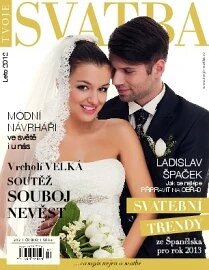 Obálka e-magazínu Tvoje Svatba léto 2/2012