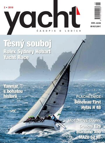 Obálka e-magazínu Yacht 2/2019