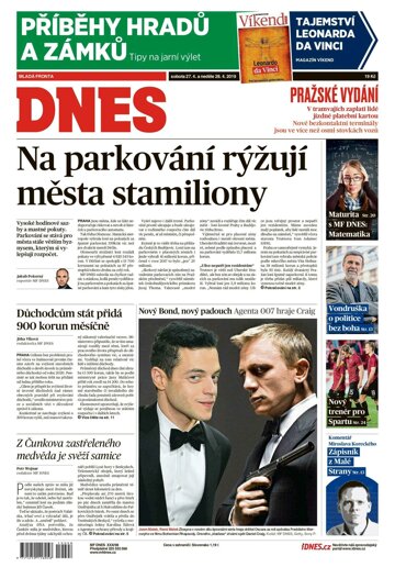 Obálka e-magazínu MF Dnes 27.4.2019