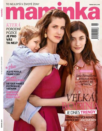 Obálka e-magazínu Maminka 6/2019