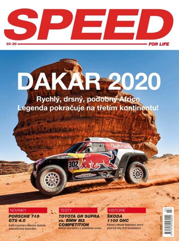 Obálka e-magazínu Speed 3/2020