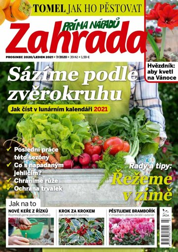 Obálka e-magazínu Zahrada prima nápadů 7/2020