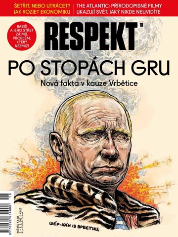 Obálka e-magazínu Respekt 18/2021