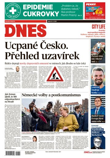 Obálka e-magazínu MF Dnes 24.9.2021