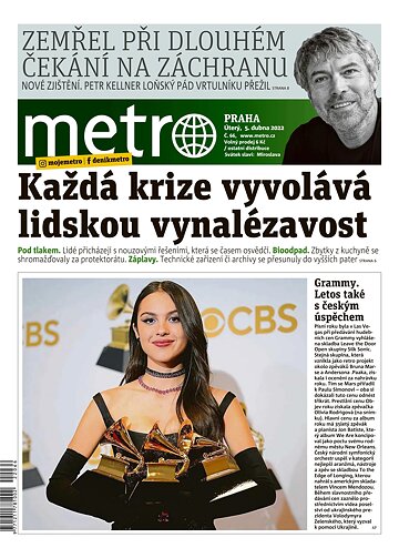 Obálka e-magazínu deník METRO 5.4.2022