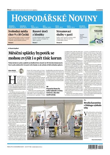 Obálka e-magazínu Hospodářské noviny 080 - 26.4.2022