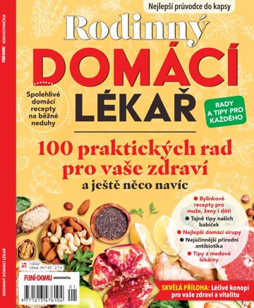 Obálka e-magazínu Knihovnička Paní domu - Domácí lékař 1/22