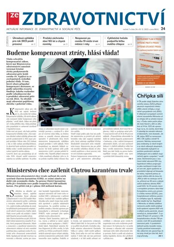 Obálka e-magazínu Ze Zdravotnictví 24/2022