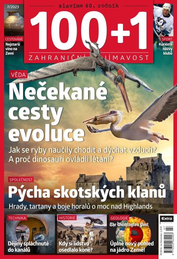 Obálka e-magazínu 100+1 zahraniční zajímavost 7/2023