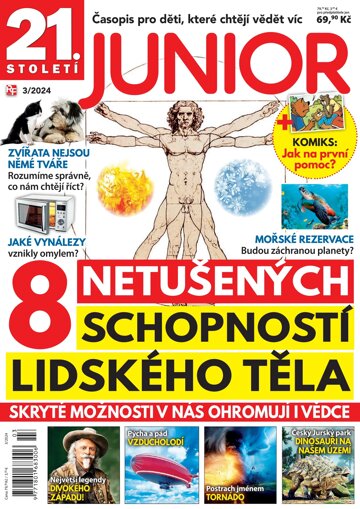 Obálka e-magazínu 21. století JUNIOR 3/24