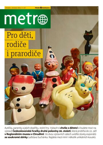 Obálka e-magazínu deník METRO 4.7.2024