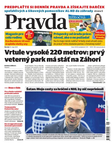 Obálka e-magazínu Pravda 22. 5. 2025