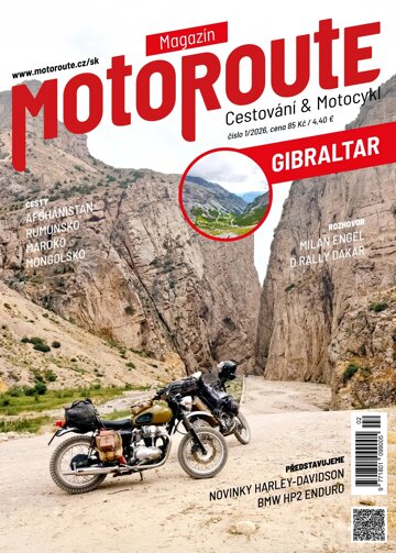 Obálka e-magazínu Magazín MotoRoute 1/2026