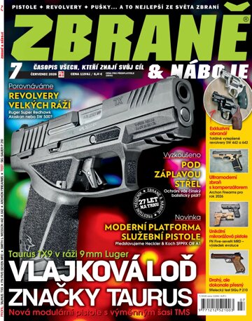 Obálka e-magazínu Zbraně & náboje 7/2026