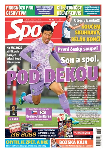 Obálka e-magazínu Sport 10.6.2026