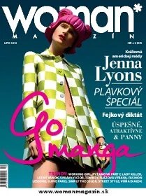 Obálka e-magazínu Woman magazín leto 2013