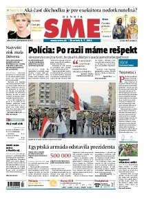 Obálka e-magazínu SME 4.7.2013
