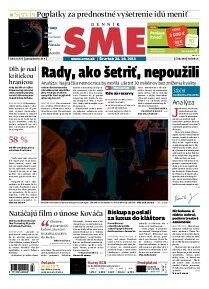 Obálka e-magazínu SME 24.10.2013