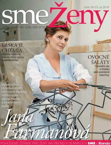 Obálka e-magazínu SME ženy 23/7/2016