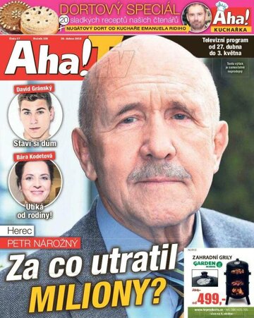 Obálka e-magazínu AHA! Tv - 26.4.2018