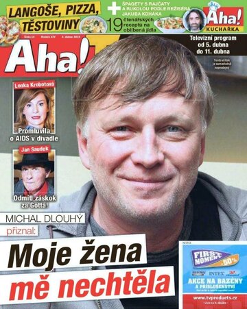 Obálka e-magazínu AHA! Tv - 4.4.2019