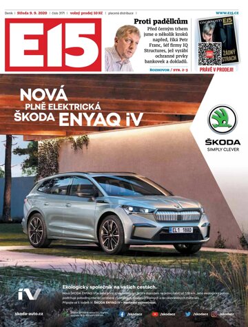 Obálka e-magazínu E15 9.9.2020