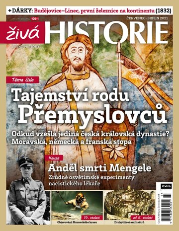 Obálka e-magazínu Živá historie 7-8/2021